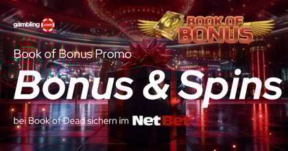 NetBet Book of Bonus Promo: Täglich Bonusgeld &amp; Freispiele sichern!